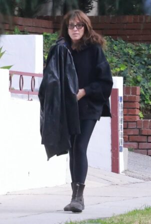 Katey Sagal - In UGG boots while visiting a friend in Los Angeles