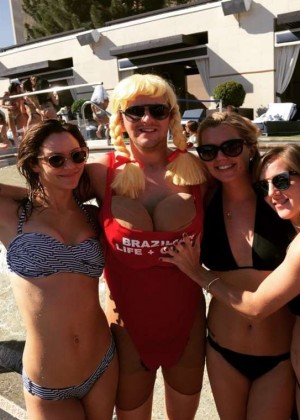 Katharine McPhee in Bikini in Las Vegas