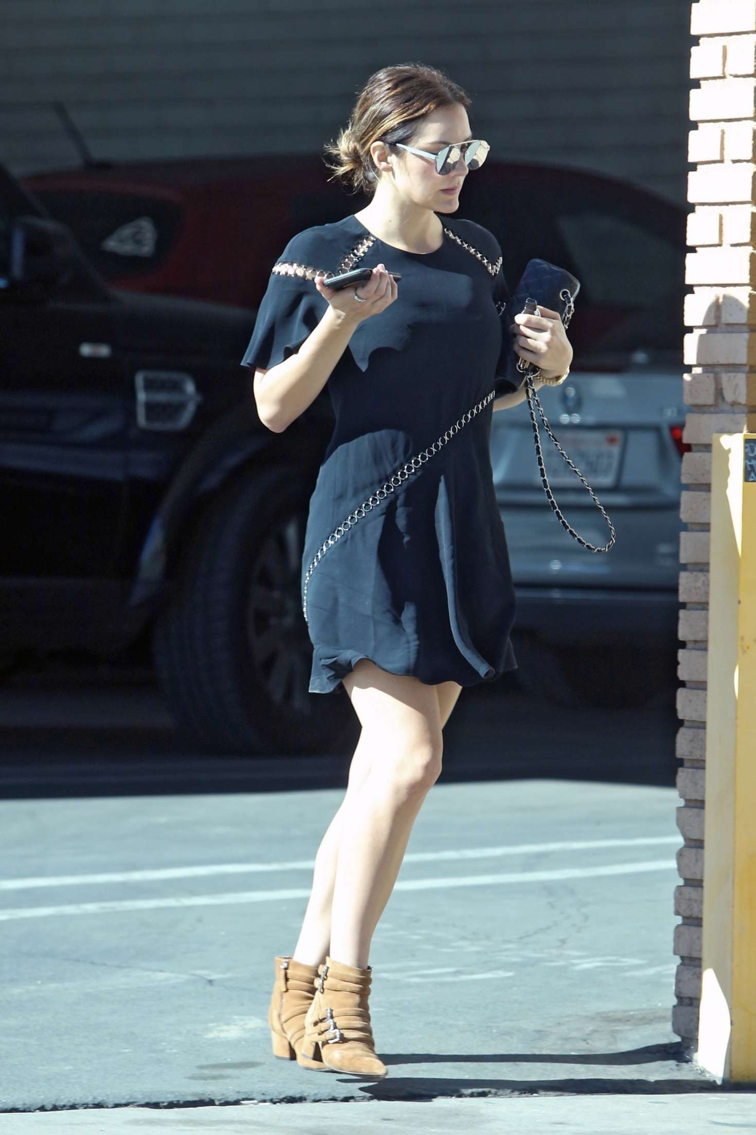 Katharine McPhee in Mini Dress -14 | GotCeleb