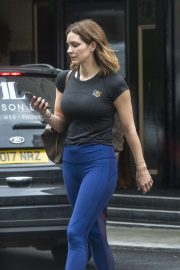 Katharine McPhee - Leaves The Dorchester Hotel in London