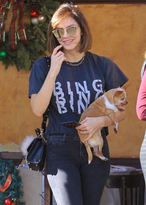 Katharine McPhee - Out for lunch in Beverly Hills