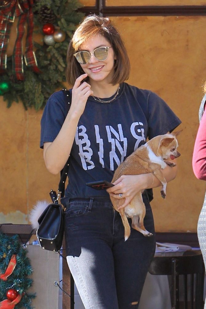 Katharine McPhee - Out for lunch in Beverly Hills