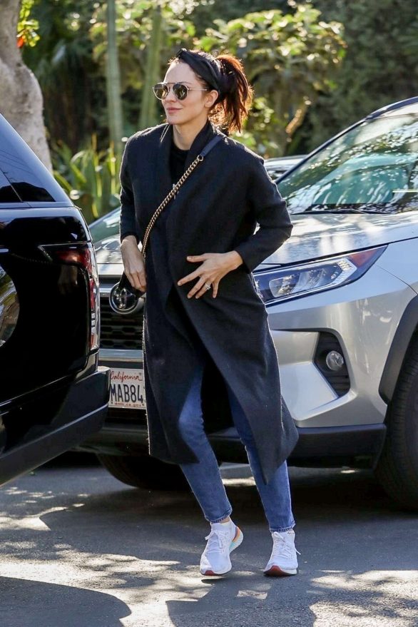 Katharine McPhee - Returns for her car in West Hollywood