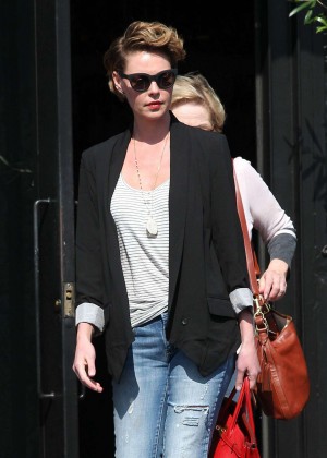 Katherine Heigl out for lunch in Los Angeles