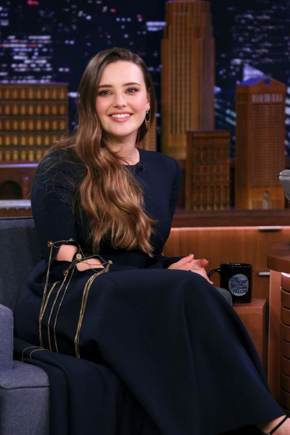 Katherine Langford - On 'The Tonight Show Starring Jimmy Fallon' in NYC