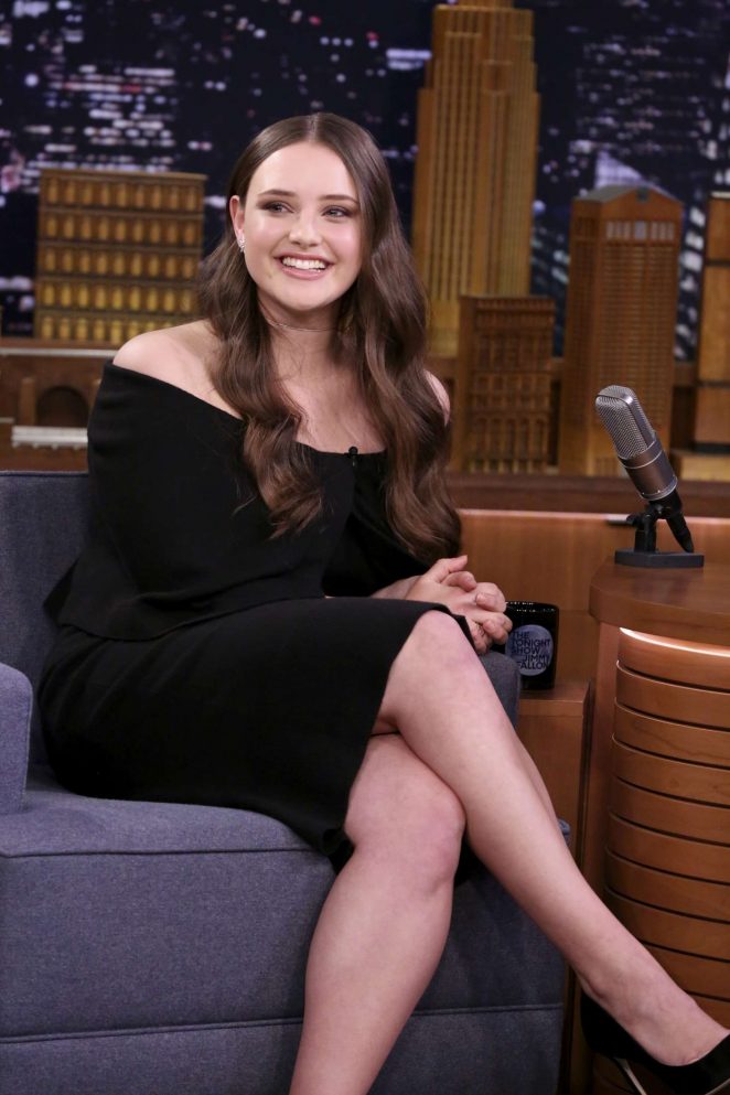 Katherine Langford - 'The Tonight Show Starring Jimmy Fallon' in NYC