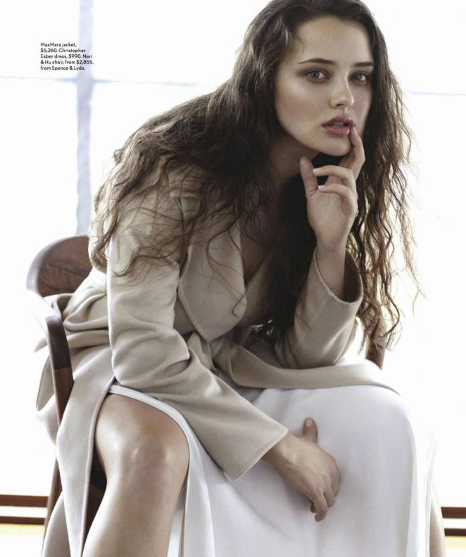 Katherine Langford - Vogue Australia Magazine (April 2018)