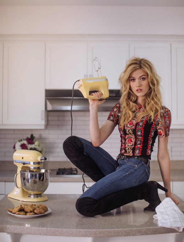 Katherine McNamara by Taryn Dudley Photoshoot for Wielding Peace Campaign (November 2019)