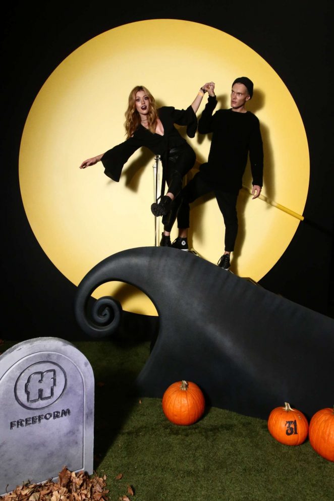 Katherine McNamara - Freeform Halloween House Photo Booth
