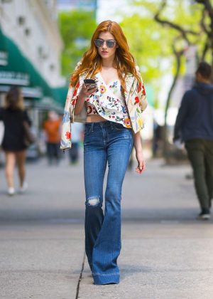 Katherine McNamara - Out and about in New York City
