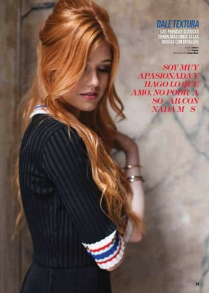 Katherine McNamara - Seventeen Latin Magazine (October 2015)