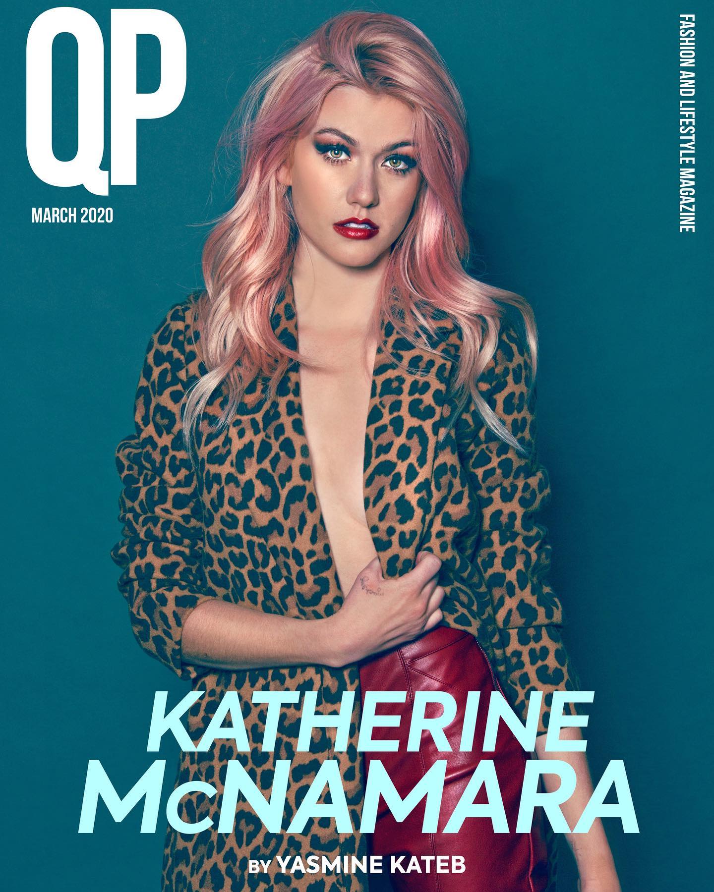 Katherine McNamara â€“ Yasmine Kateb photoshoot for QP magazine 2020
