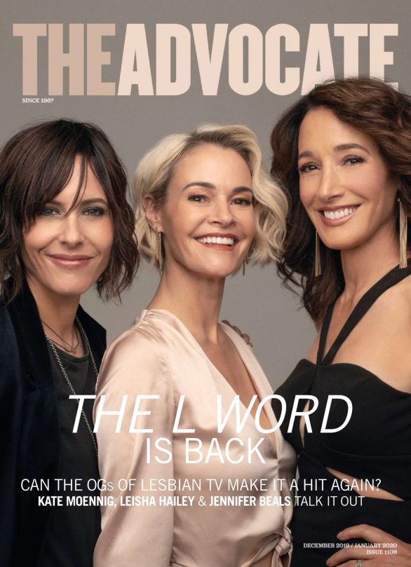 Katherine Moennig, Leisha Hailey and Jennifer Beals - The Advocate Magazine (Winter 2020)