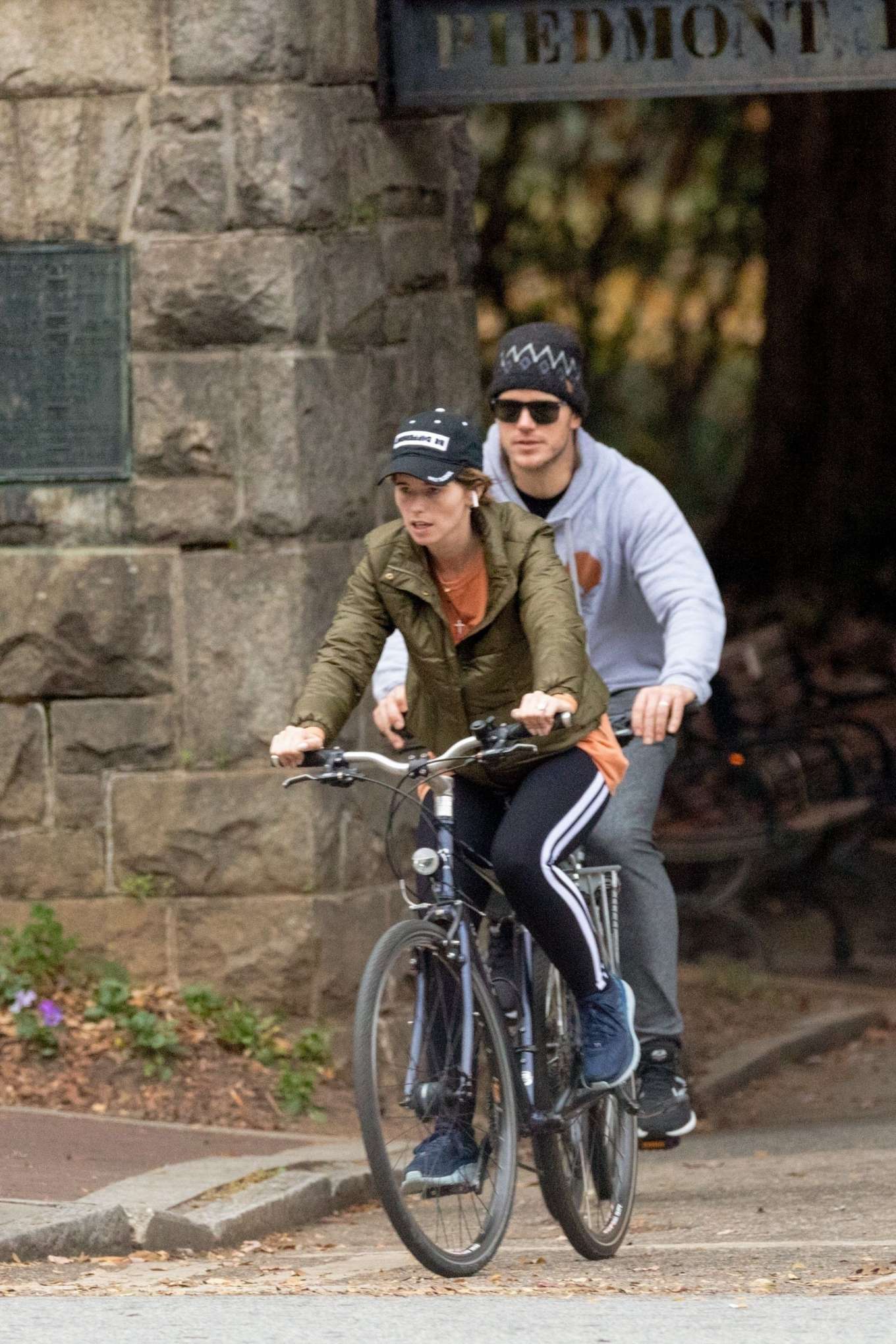 Katherine Schwarzenegger 2019 : Katherine Schwarzenegger and Chris Pratt – Bike ride together in Atlanta-01