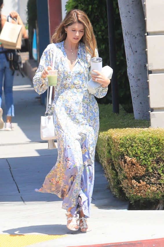 Katherine Schwarzenegger in Long Dress - Out in West Hollywood