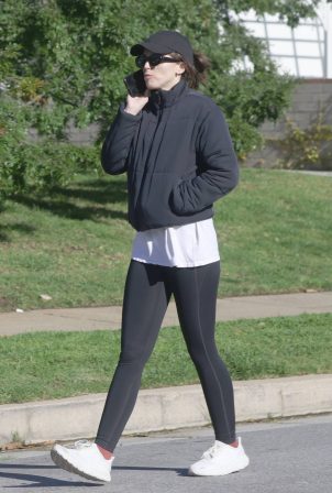 Katherine Schwarzenegger - Takes a morning walk in Pacific Palisades