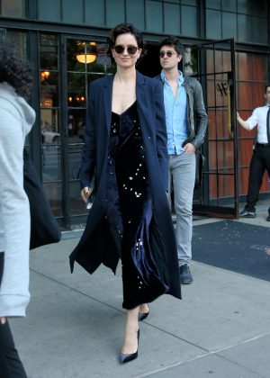 Katherine Waterston Leaves the Bowery Hotel in NYC