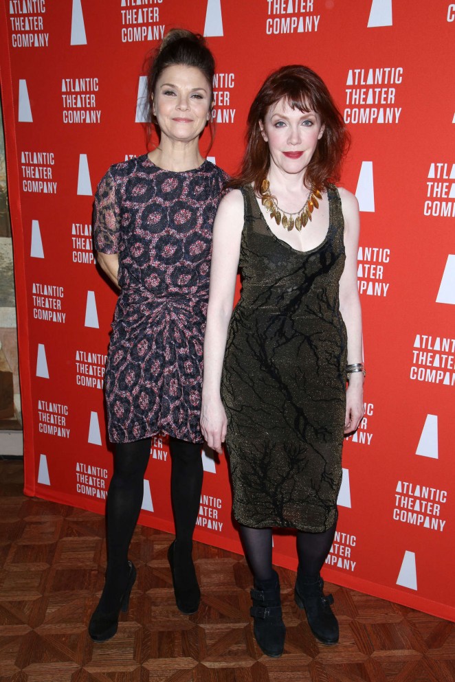 Kathryn Erbe and Madeleine Potter - 2016 Atlantic Theater Company Actor's Choice Gala in NY