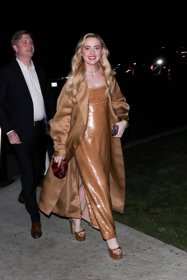 Kathryn Newton - Leaving WME party in Beverly Hills