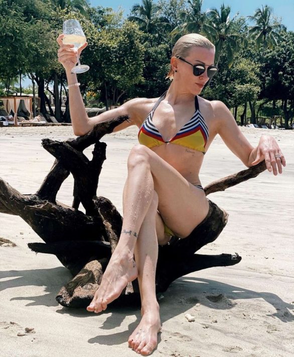 Katie Cassidy in Bikini in Costa Rica - Instagram
