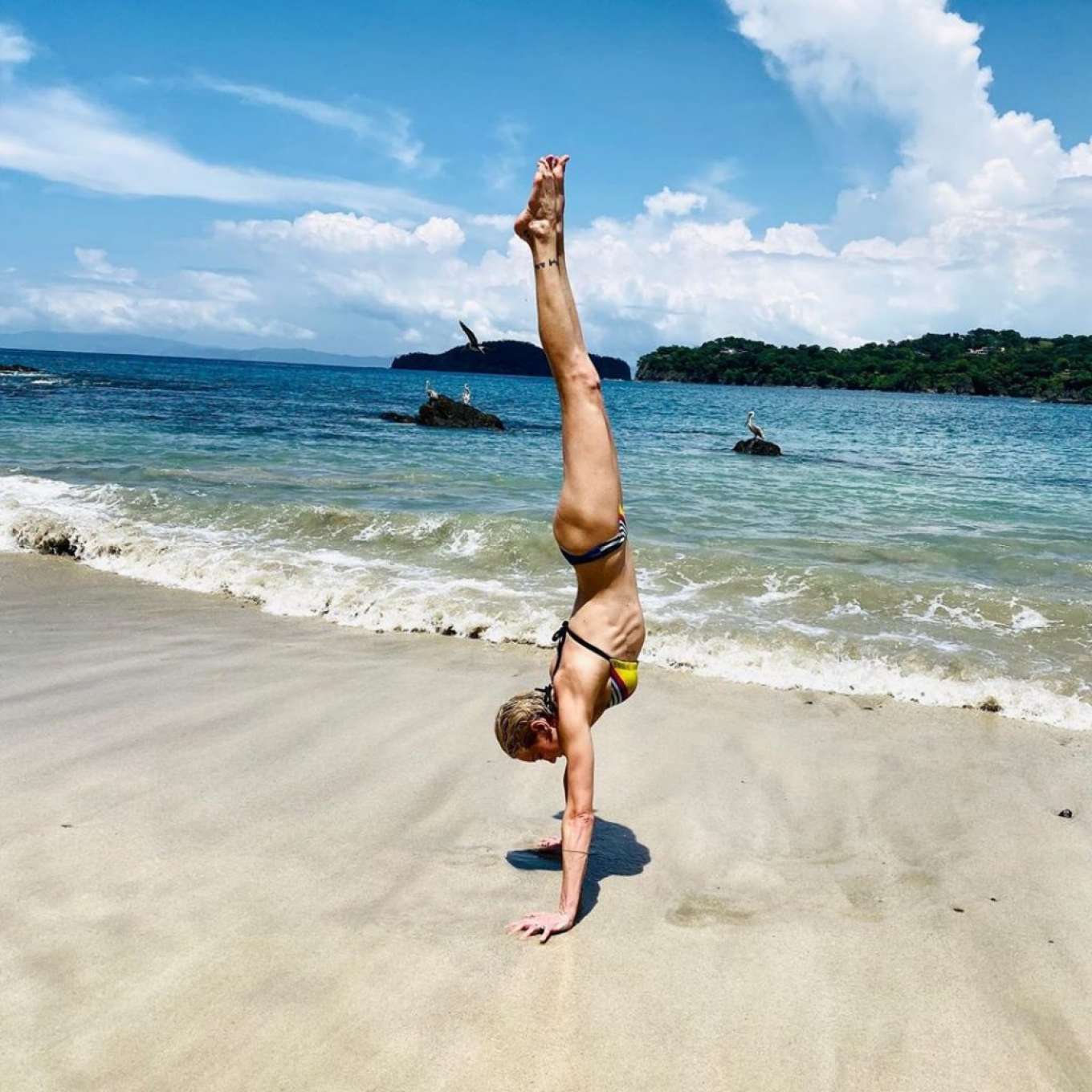 Katie Cassidy in Bikini in Costa Rica - Instagram. 