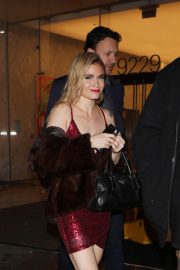 Katie Cherry is seen leaving Bootsy Bellows night club with mystery man in West Hollywood