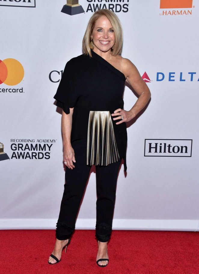 Katie Couric - 2018 Pre-Grammy Gala and Salute to Industry Icons with Clive Davis in NY