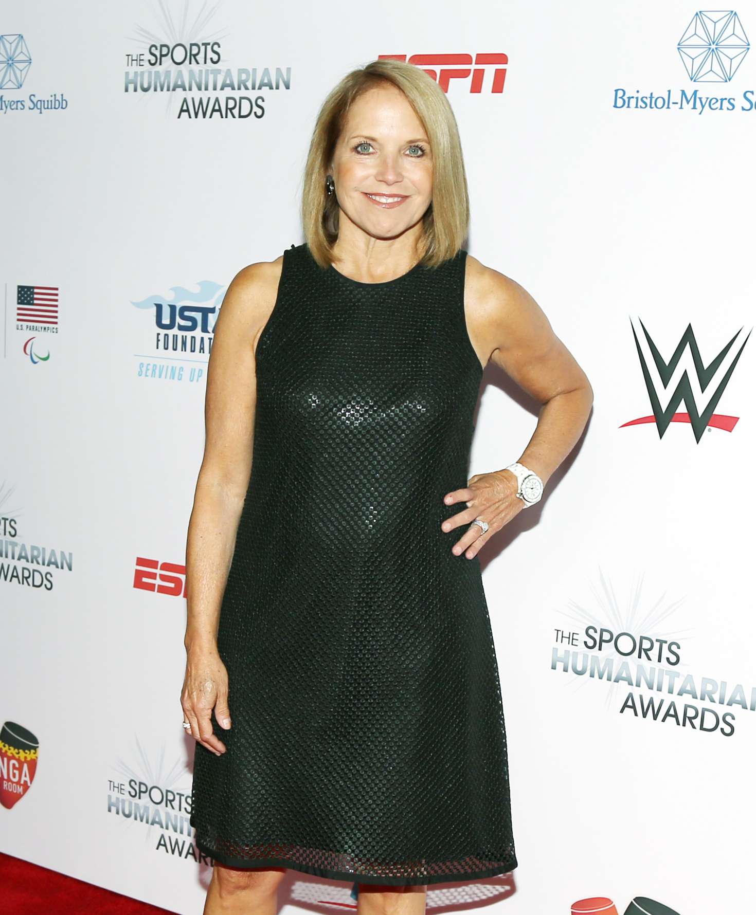 Katie Couric 2017 : Katie Couric: 3rd Annual Sports Humanitarian Of The Yea...