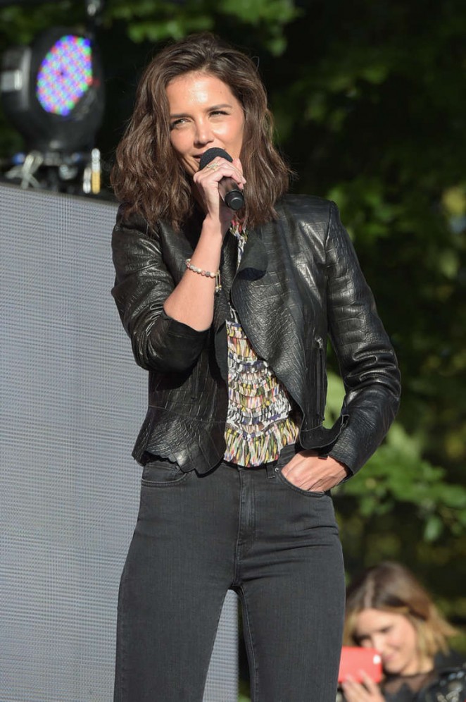 Katie Holmes - 2015 Global Citizen Festival in NYC