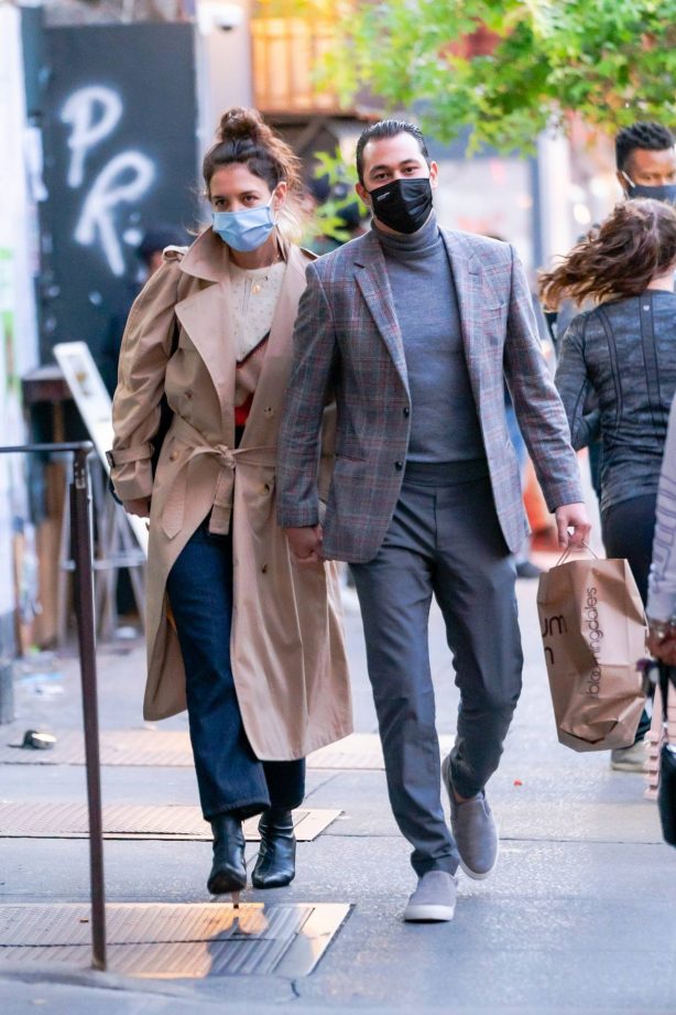 Katie Holmes and Emilio Vitolo - Spotted while out in New York City