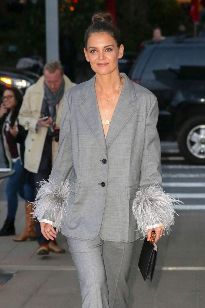 Katie Holmes - Arriving for the America Ballet Theater 2018 Fall Gala in NY