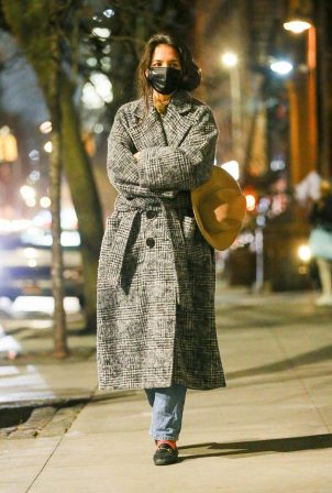 Katie Holmes - Night Out in New York