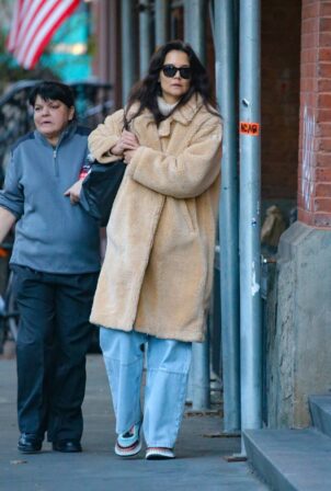 Katie Holmes - On a stroll in New York