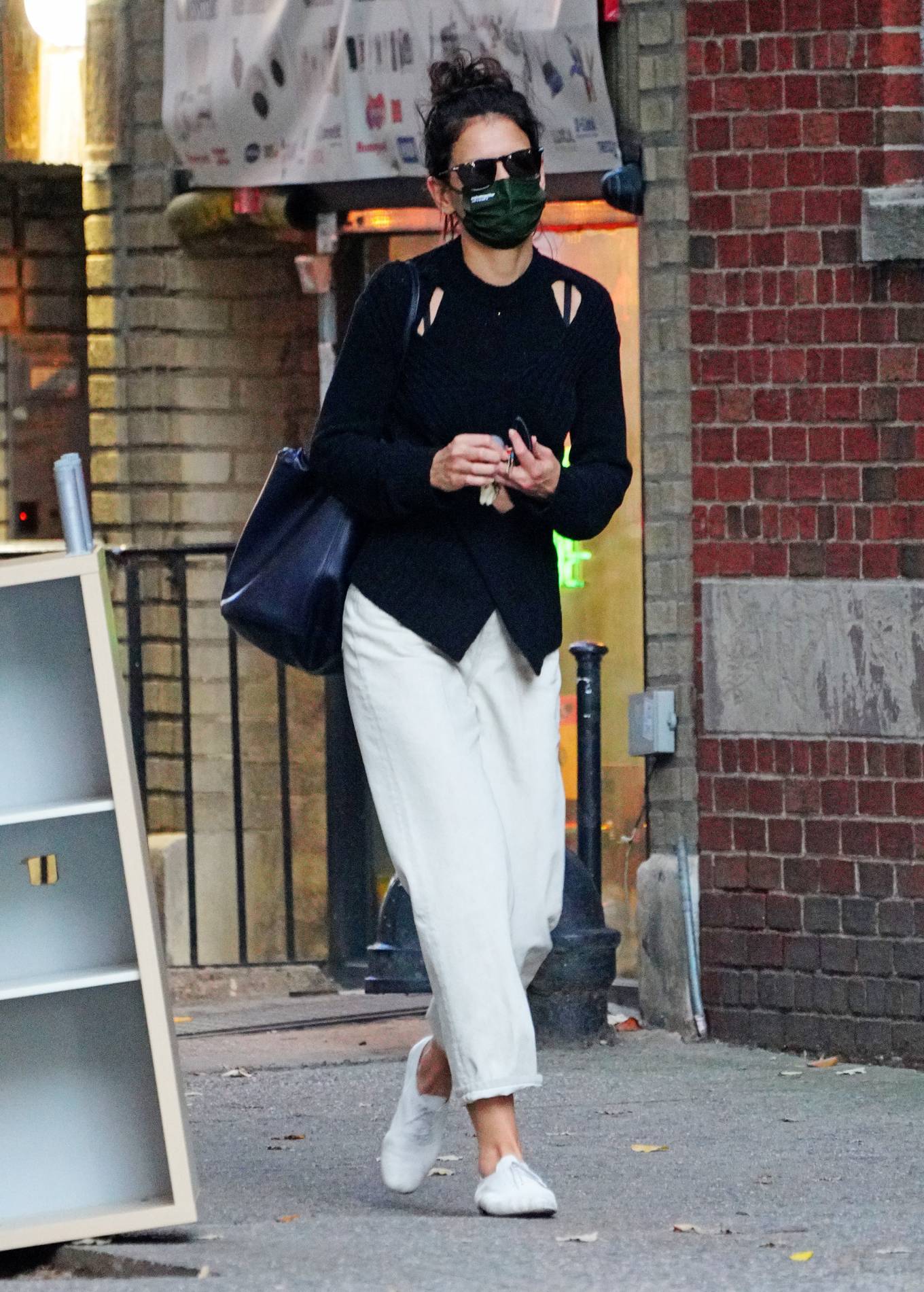 Katie Holmes out and about in New York