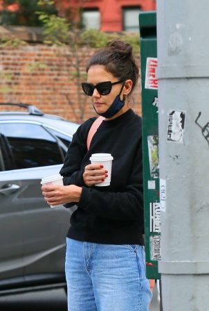 Katie Holmes - Out and about in SoHo