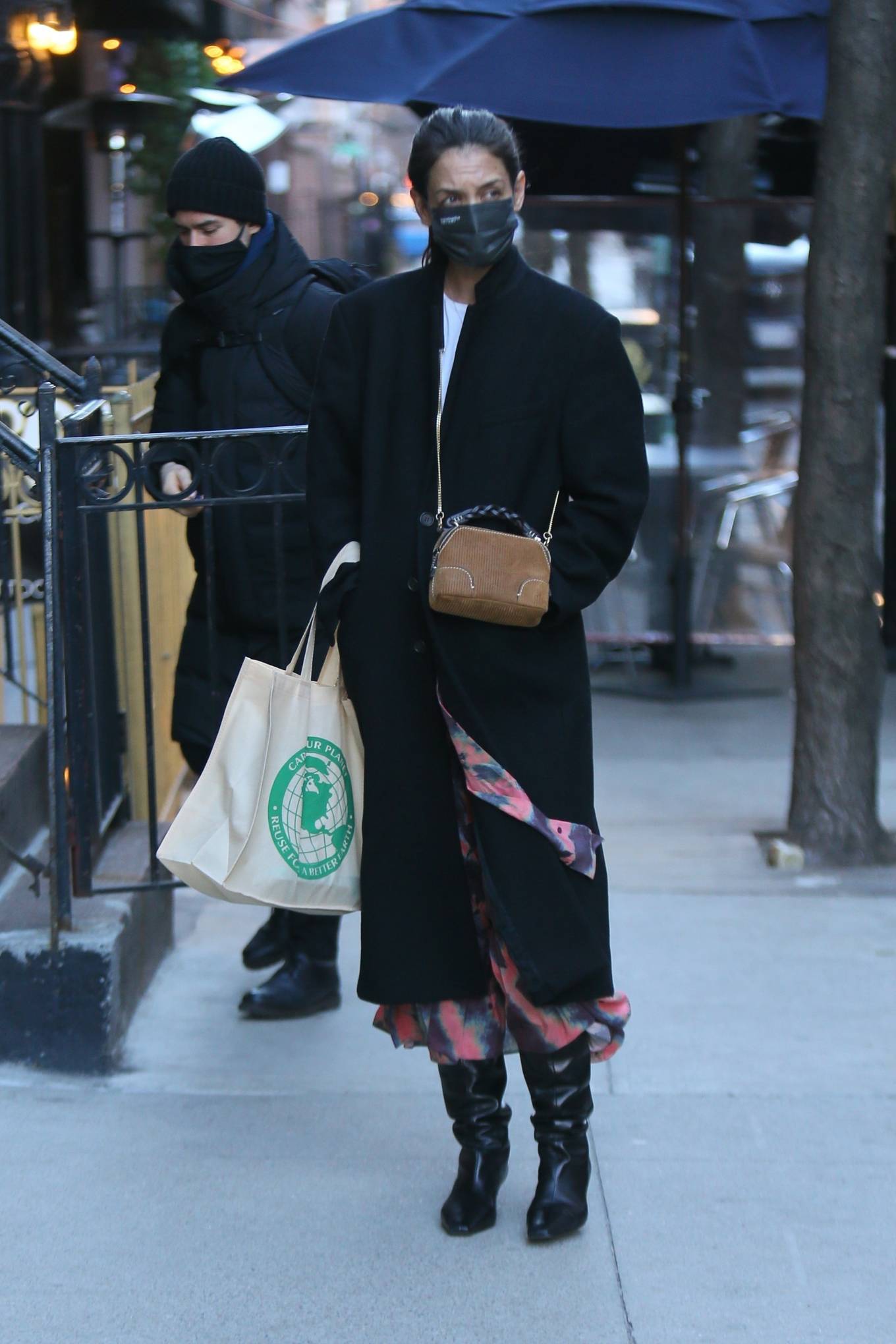 Katie Holmes 2021 : Katie Holmes – Out for a shopping in New York-12