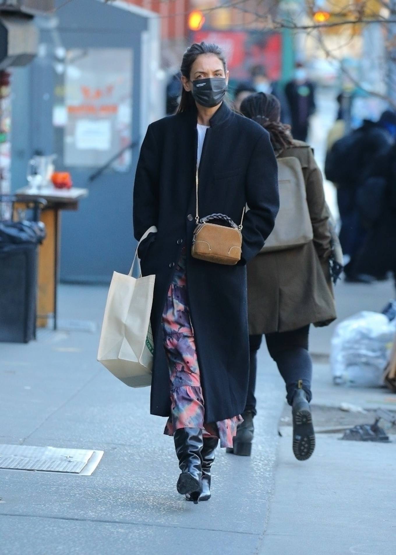 Katie Holmes 2021 : Katie Holmes – Out for a shopping in New York-14