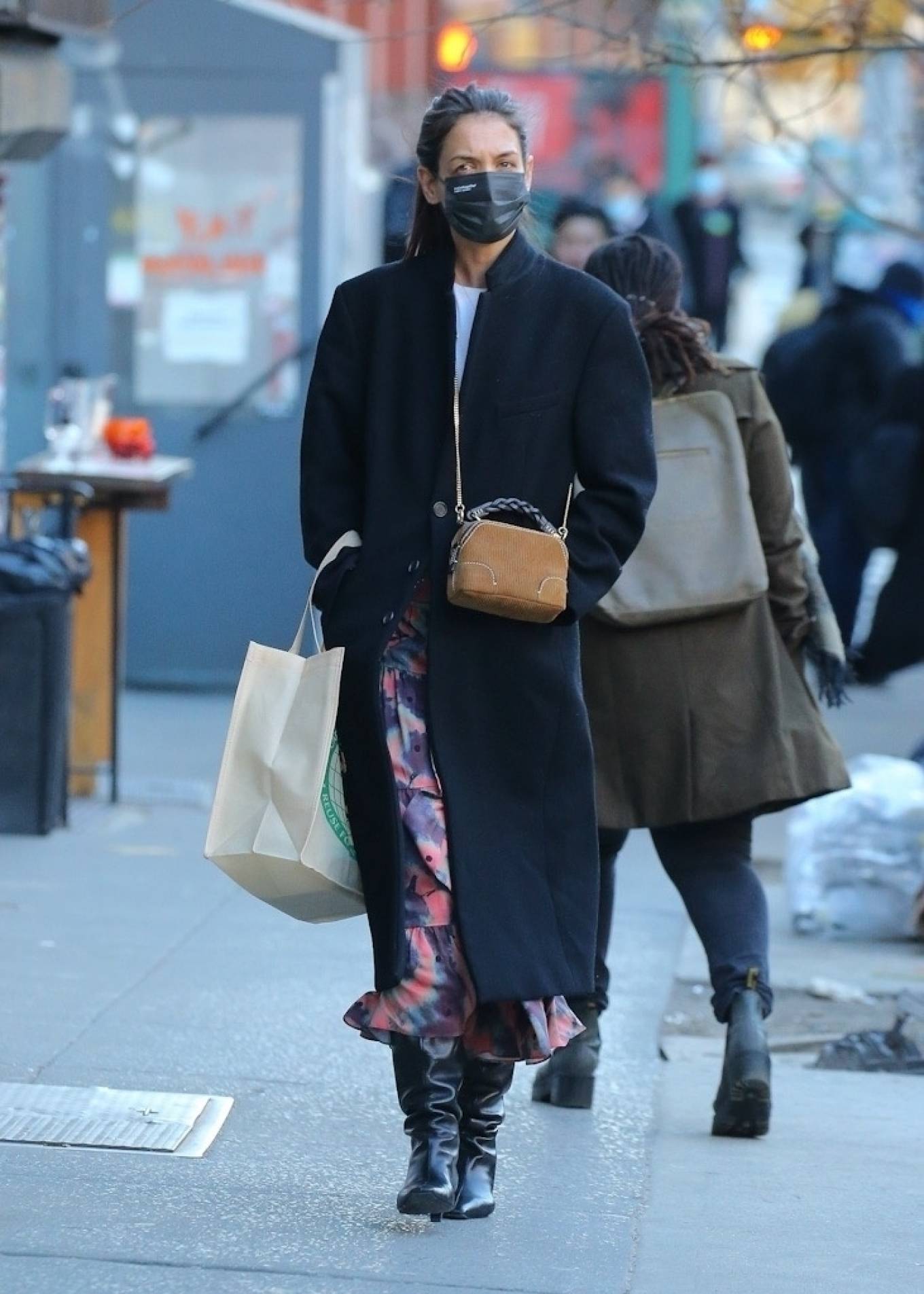Katie Holmes 2021 : Katie Holmes – Out for a shopping in New York-20