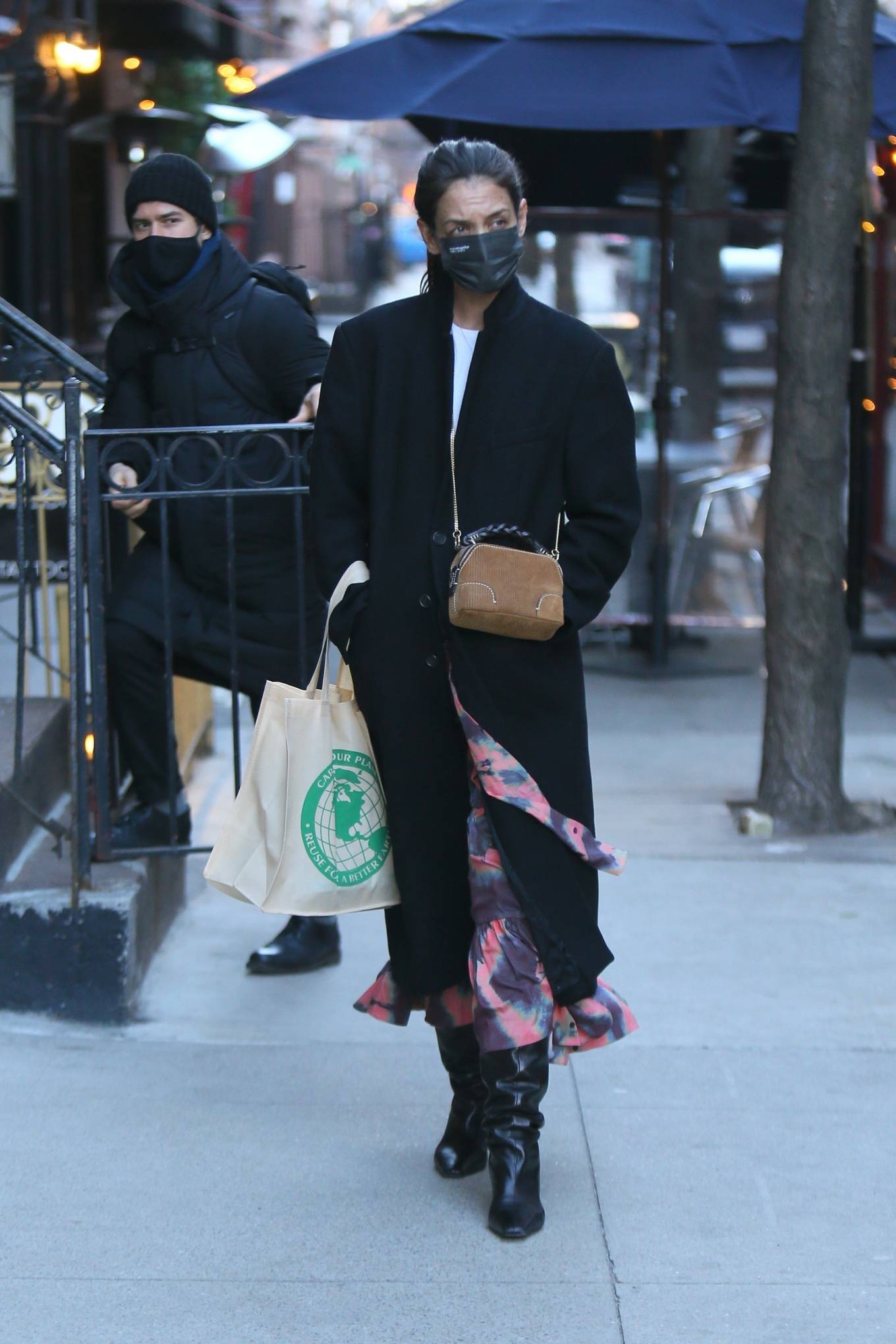 Katie Holmes 2021 : Katie Holmes – Out for a shopping in New York-24