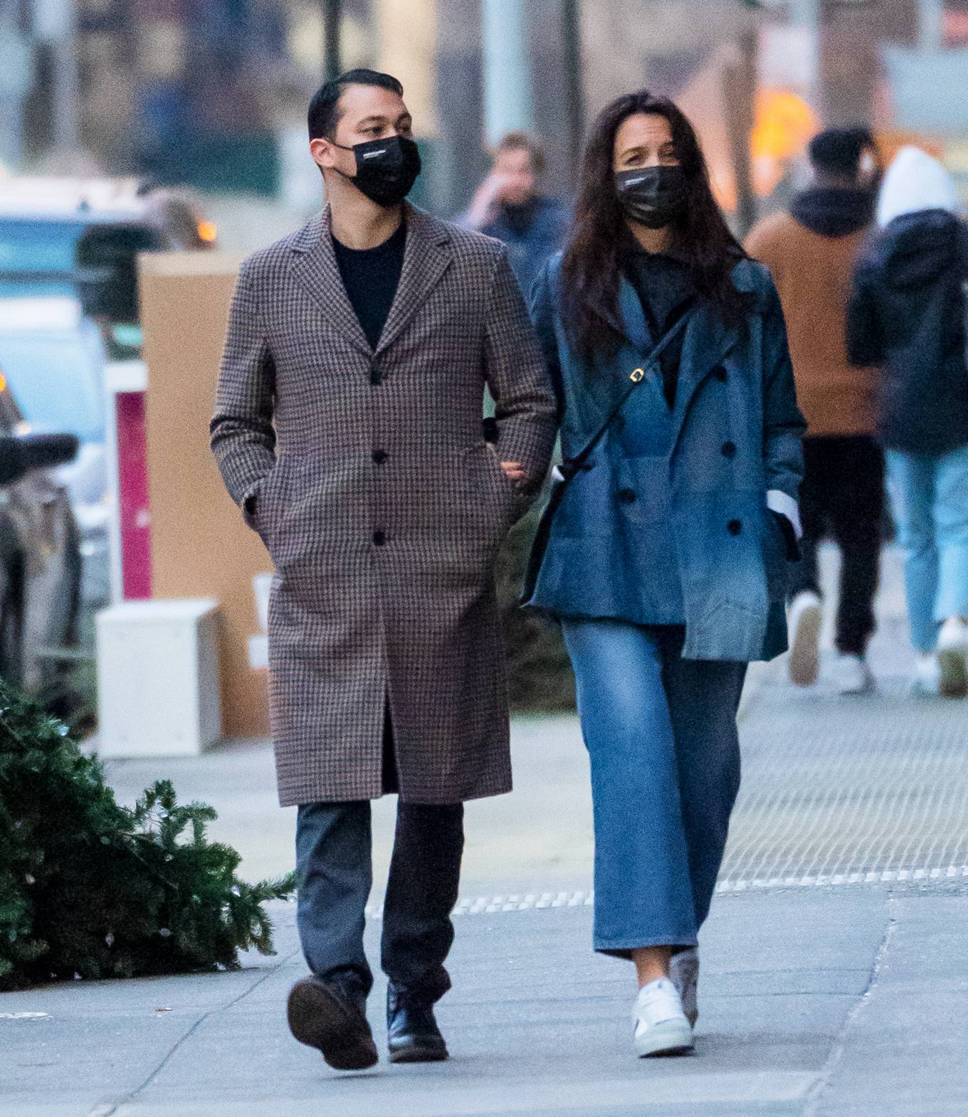 Katie Holmes - out for a stroll in New York