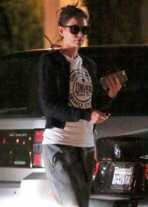 Katie Holmes - Out in Calabasas