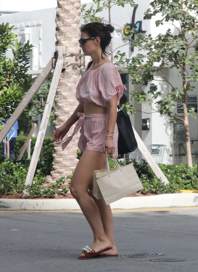 Katie Holmes - Out in Miami