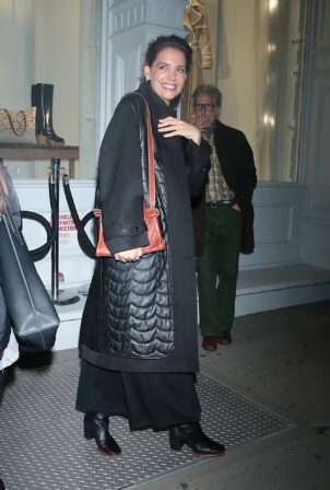 Katie Holmes - Seen at Cole Haan in Soho - New York