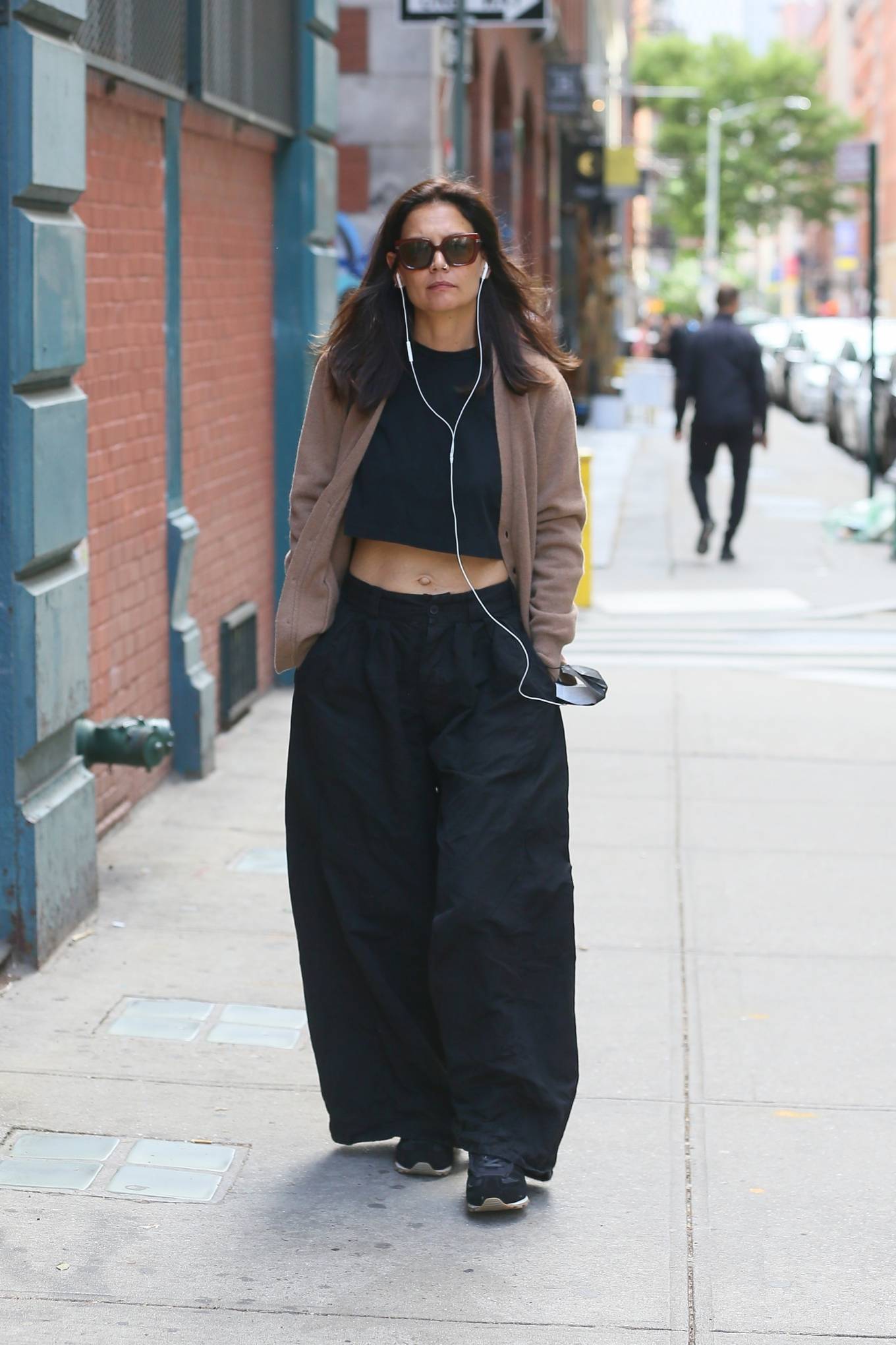 Katie Holmes - Seen on a stroll in Soho - New York