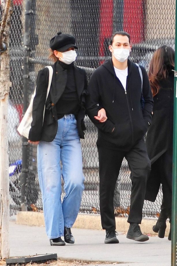 Katie Holmes - With Emilio Vitolo Jr out for a stroll in SoHo