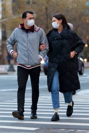 Katie Holmes - With her boyfriend Emilio Vitolo Jr. in Manhattan's Soho neighborhood