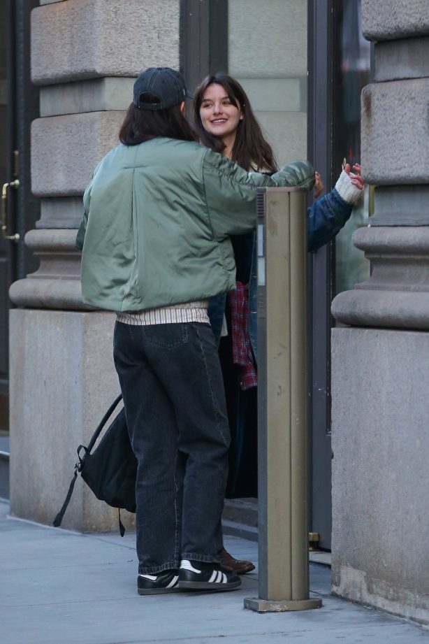 Katie Holmes - With Suri Cruise out in New York