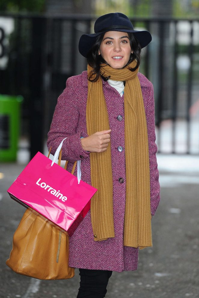 Katie Melua at ITV Lorraine studios in London