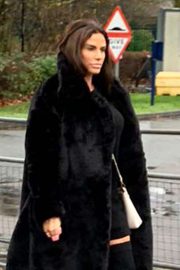 Katie Price - Arrives at Woolwich Crown Court in London