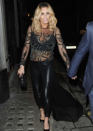 Katie Price Leaving Ivy club in London